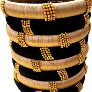 Handmade silk thread bangles
