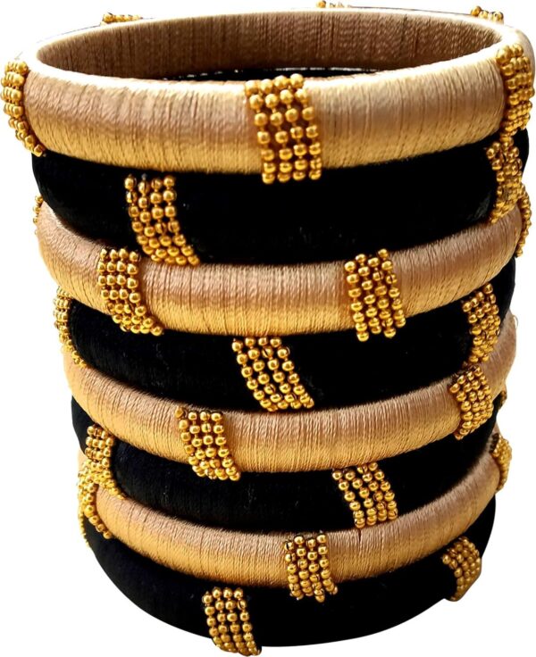 Handmade silk thread bangles
