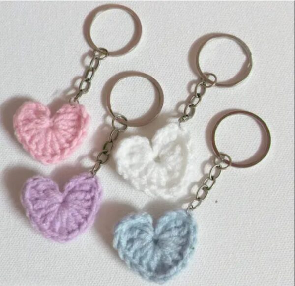 Heart Keychain ( Pack of 4 )